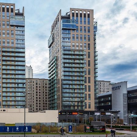 Golden Apartments Warsaw - Big And Bright Apartment In Platinum Towers- Browary- Grzyb61A Kültér fotó