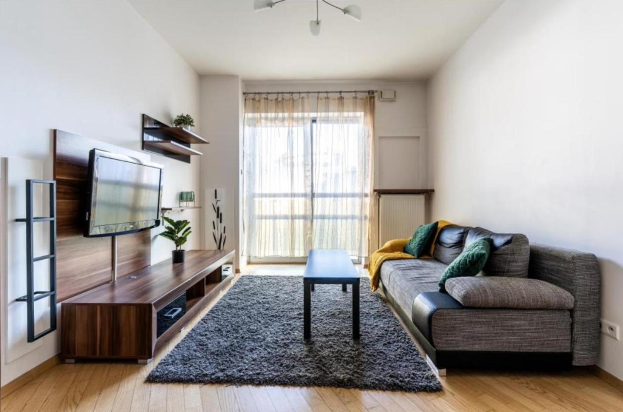 Golden Apartments Warsaw - Big And Bright Apartment In Platinum Towers- Browary- Grzyb61A Kültér fotó